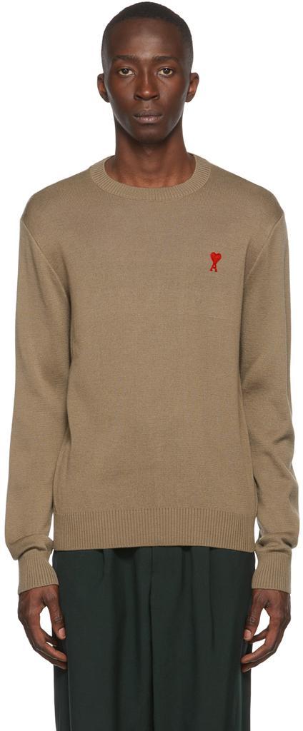 商品AMI|Taupe Ami de Cœur Sweater,价格¥2011,第1张图片