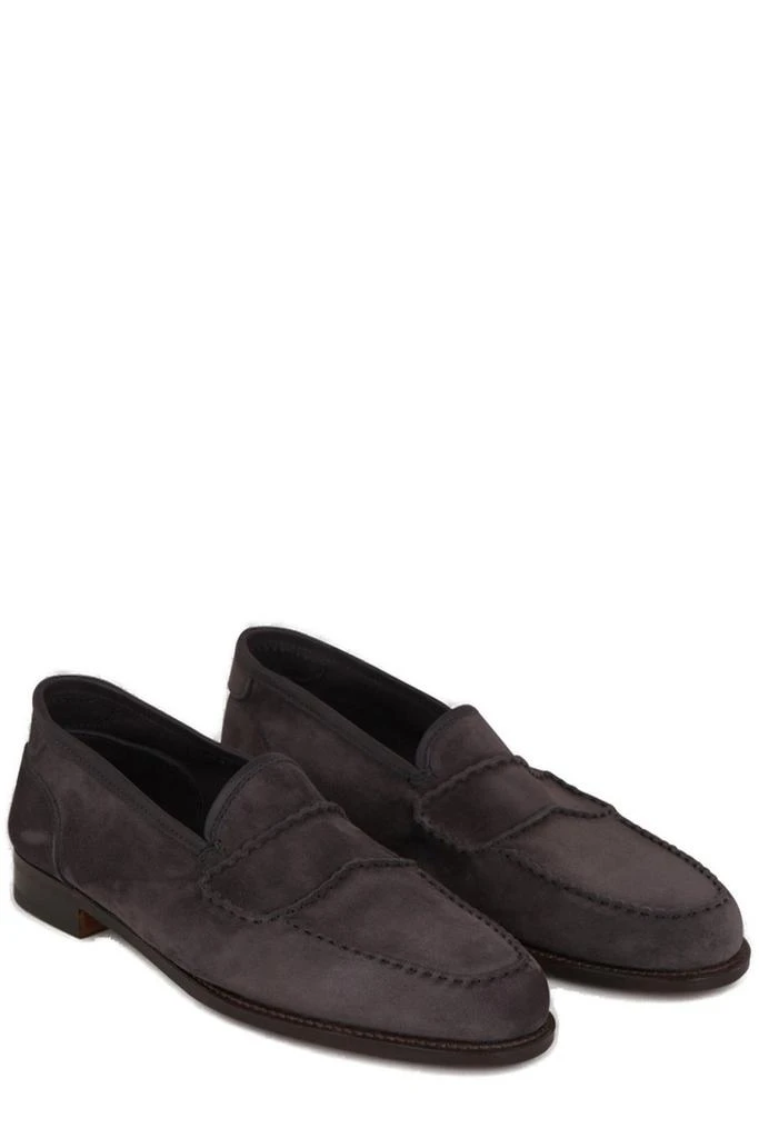 商品John Lobb|John Lobb Bath Pointed-Toe Loafers,价格¥9236,第2张图片详细描述