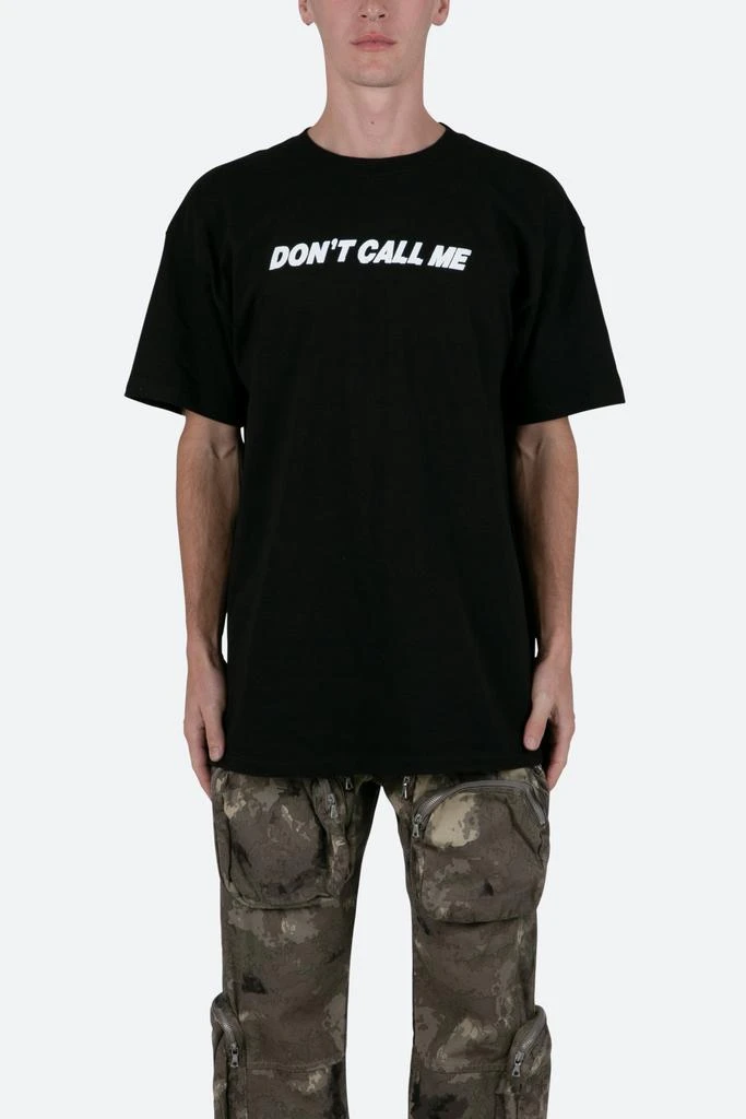 商品MNML|Don't Call Me Tee - Black,价格¥292,第1张图片