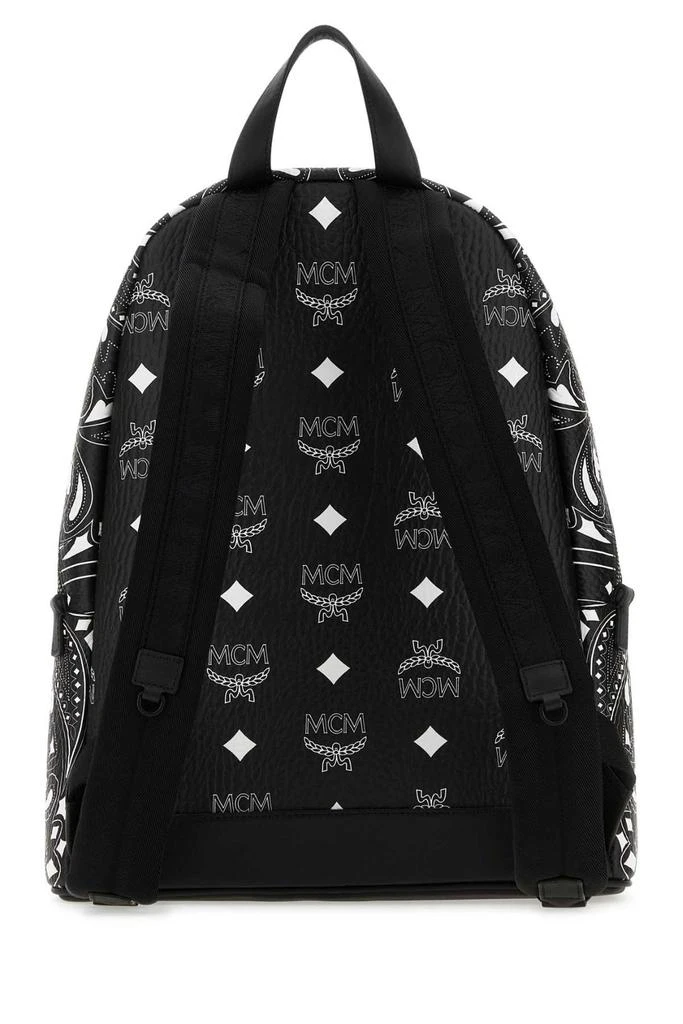 商品MCM|MCM Monogram Print Zipped Backpack,价格¥8530,第2张图片详细描述