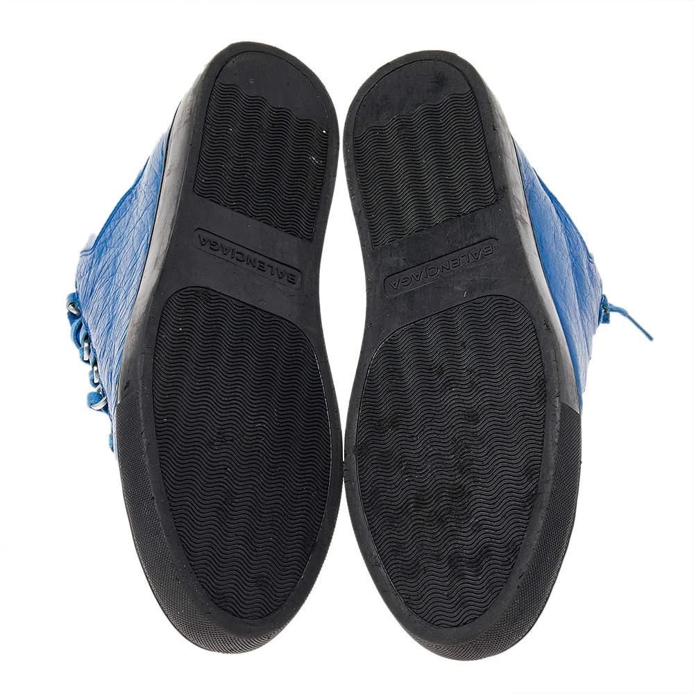 Balenciaga Blue Leather High Top Sneakers Size 43 商品