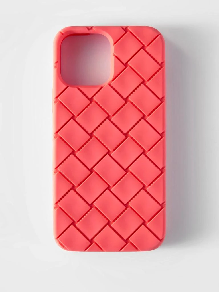 商品Bottega Veneta|Intrecciato-rubber iPhone® 13 Pro case,价格¥1984,第1张图片