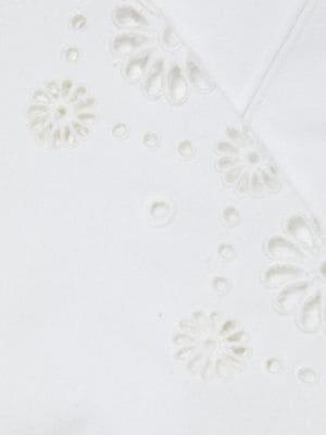 Brynn Cotton Blend Eyelet Sweatshirt商品第4张图片规格展示