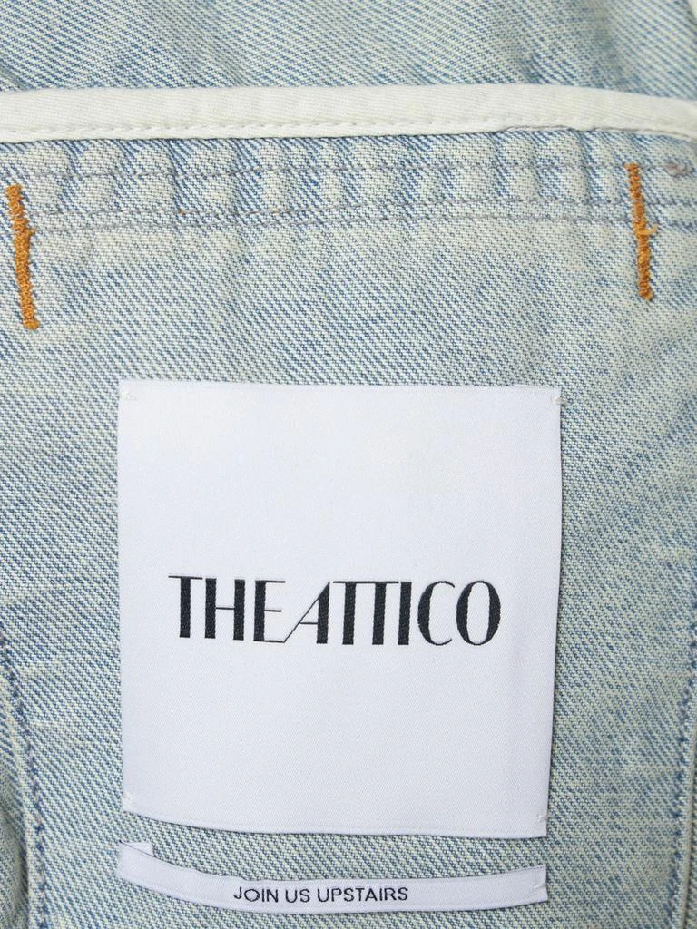 商品The Attico|Ripped Cotton Denim Jacket W/ Pockets,价格¥12989,第5张图片详细描述