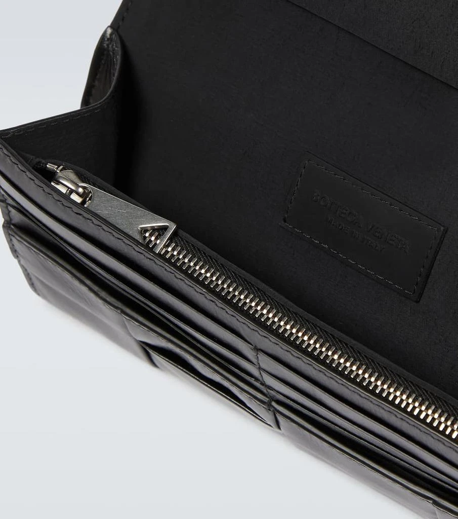 商品Bottega Veneta|Intreccio编织皮革钱包,价格¥8915,第2张图片详细描述