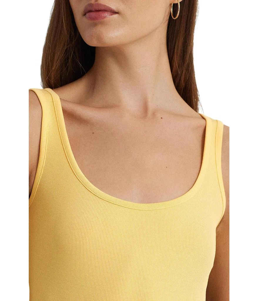 商品Ralph Lauren|Cotton-Blend Tank Top,价格¥257,第3张图片详细描述