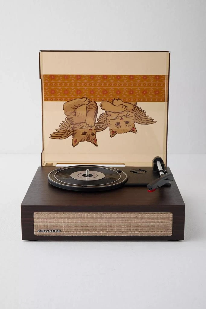 商品Crosley|Crosley UO Exclusive Scout Cherub Cat Record Player,价格¥803,第2张图片详细描述