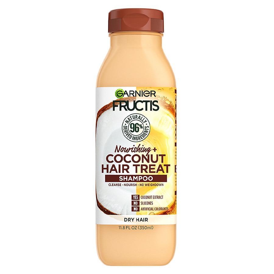 商品Garnier Fructis|Nourishing Treat Shampoo, For Dry Hair, Coconut,价格¥58,第1张图片