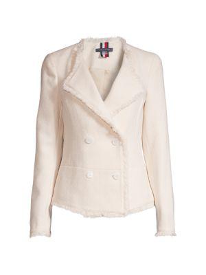 Tommy Hilfiger Sport Womens Cropped Activewear Zip-Up Jacket