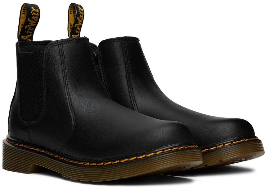 商品Dr. Martens|Kids Black 2976 Big Kids Chelsea Boots,价格¥398,第4张图片详细描述