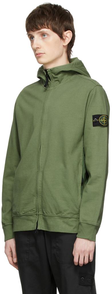 Green Cotton Hoodie商品第4张图片规格展示