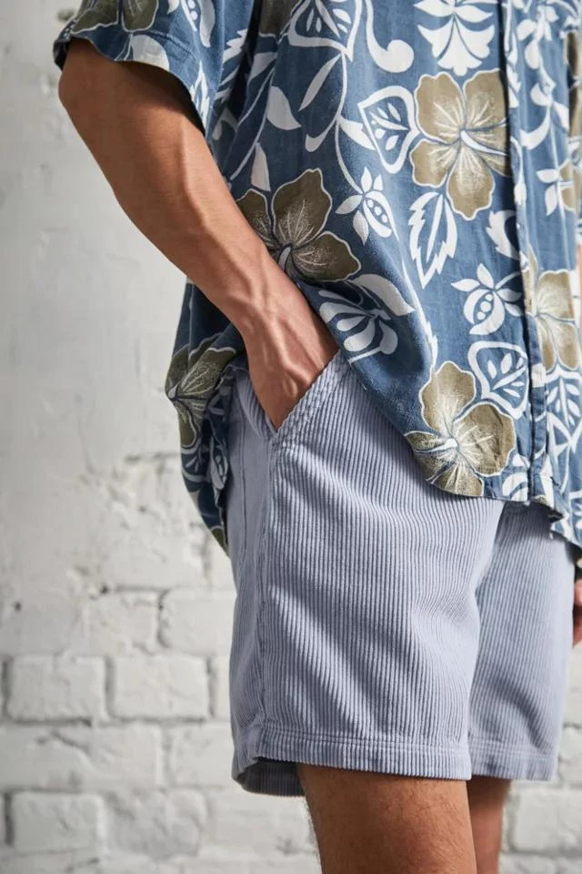 商品BDG|BDG Blue Corduroy Short,价格¥403,第4张图片详细描述