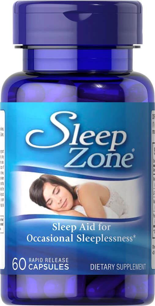 商品Puritan's Pride|Sleep Zone® 60 Capsules,价格¥108-¥216,第1张图片