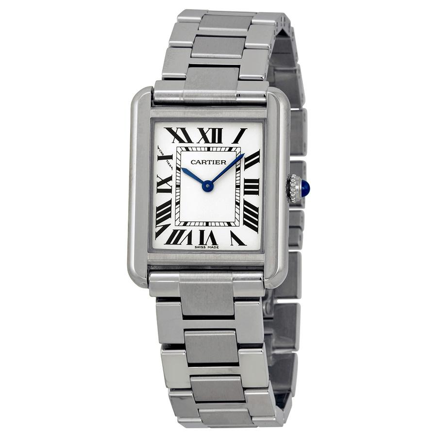 Cartier Tank Solo Ladies Quartz Watch W5200013商品第1张图片规格展示