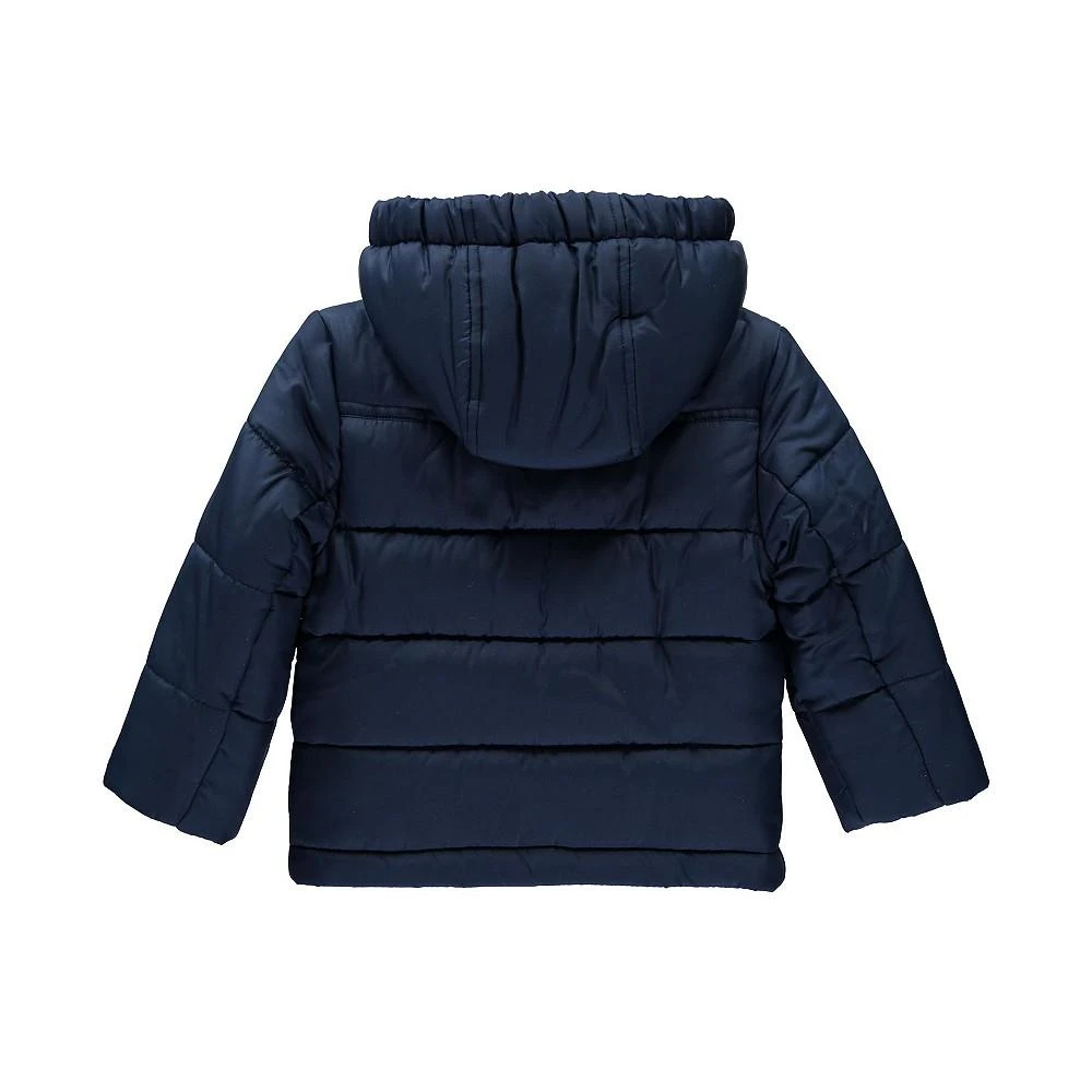 商品S Rothschild & CO|Rothschild Baby Boys Contrast Fleece Vestee Puffer Jacket,价格¥227,第2张图片详细描述