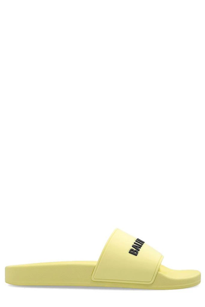 商品Balenciaga|Balenciaga Logo Slide Sandals,价格¥1768,第1张图片