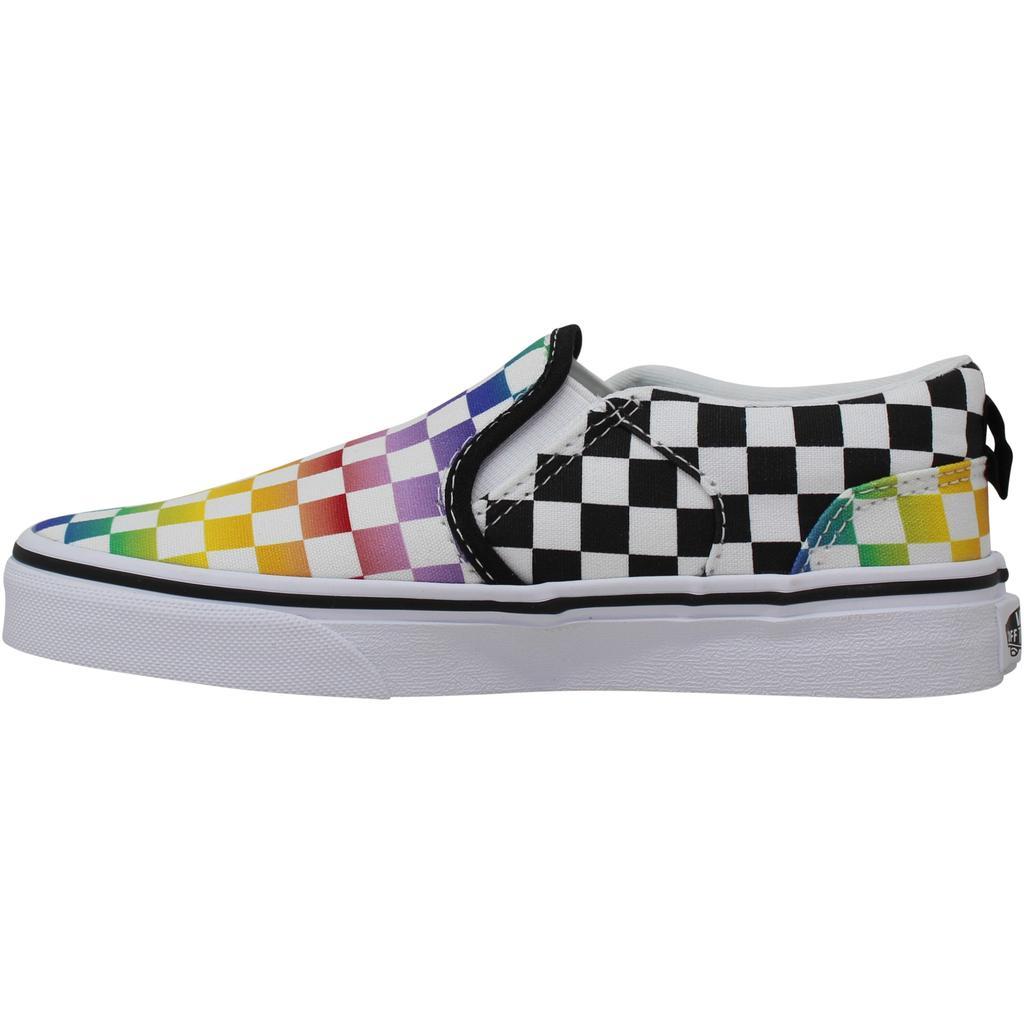 商品Vans|Vans Asher Black/Multicolor  VN0A38DS3RL Pre-School,价格¥274,第4张图片详细描述