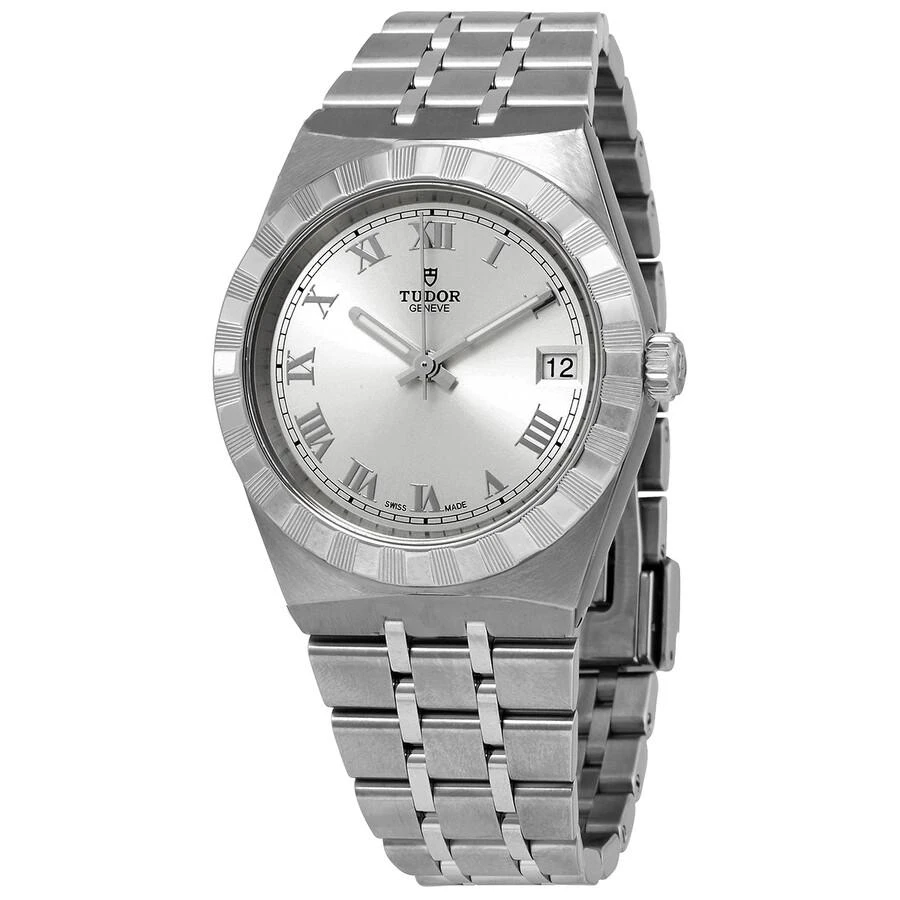 商品Tudor|Royal Automatic Silver Dial 34 mm Watch M28400-0001,价格¥13690,第1张图片