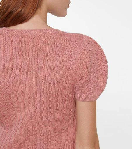 商品See by Chloé|Open-knit alpaca wool-blend top,价格¥1670,第5张图片详细描述