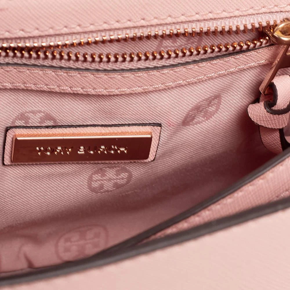 Tory Burch Light Pink Saffiano Leather Robinson Flap Chain Shoulder Bag 商品