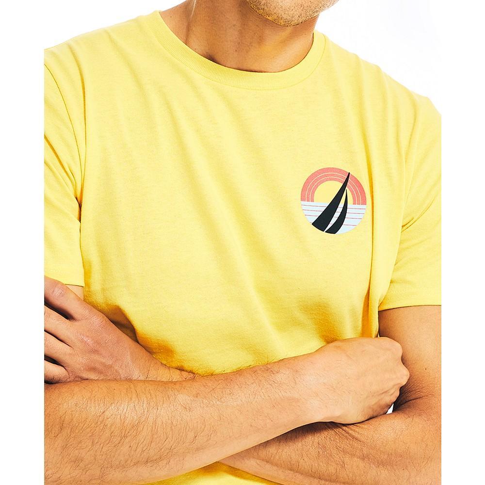 商品Nautica|Men's Sustainably Crafted Surf 83 Graphic T-Shirt,价格¥149,第6张图片详细描述