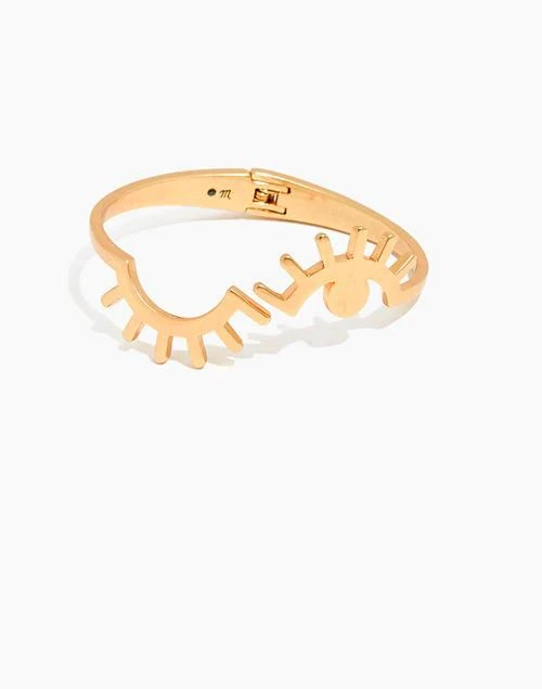 商品Madewell|Looker Hinge Cuff Bracelet,价格¥157,第1张图片
