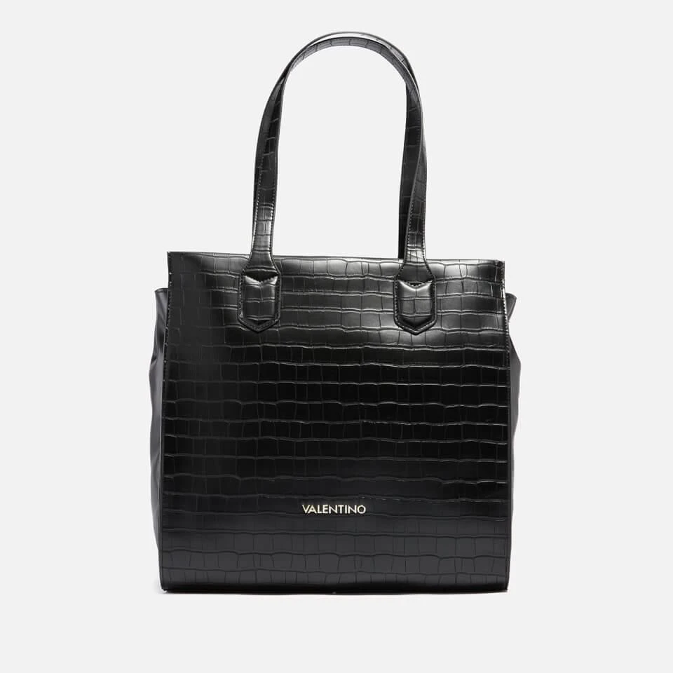 商品Mario Valentino|Valentino Satai Croc Effect Tote Bag,价格¥634,第1张图片