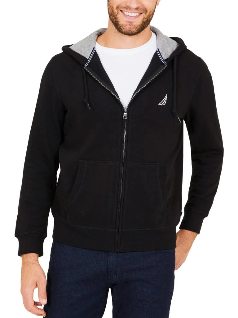 商品Nautica|Mens Zip-Front Super Soft Hoodie,价格¥310,第1张图片