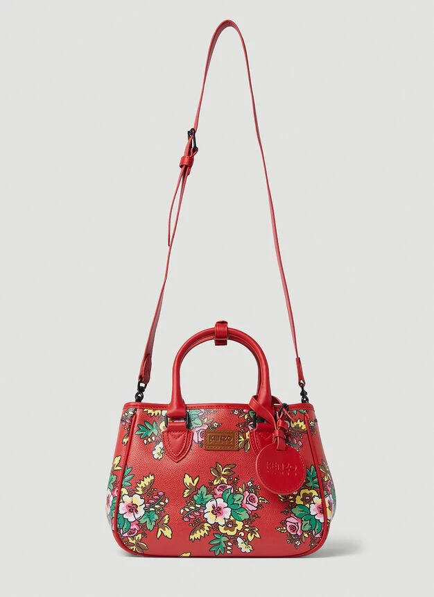 商品Kenzo|Pop Bouquet Small Handbag in Red,价格¥2049,第4张图片详细描述