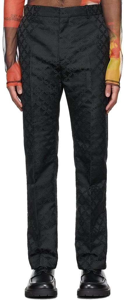 商品Charles Jeffrey Loverboy|Black They/Them Trousers,价格¥1499,第1张图片