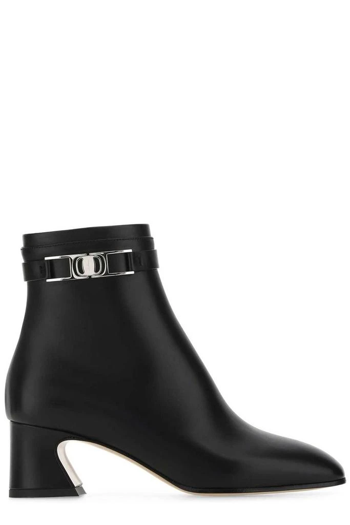 商品Salvatore Ferragamo|Salvatore Ferragamo Pointed Toe Ankle Boots,价格¥4197,第1张图片