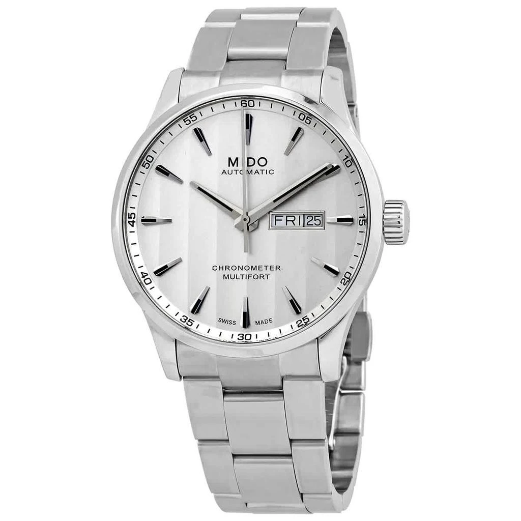 商品MIDO|Multifort Chronometer Automatic White Dial Men's Watch M038.431.11.031.00,价格¥6985,第1张图片