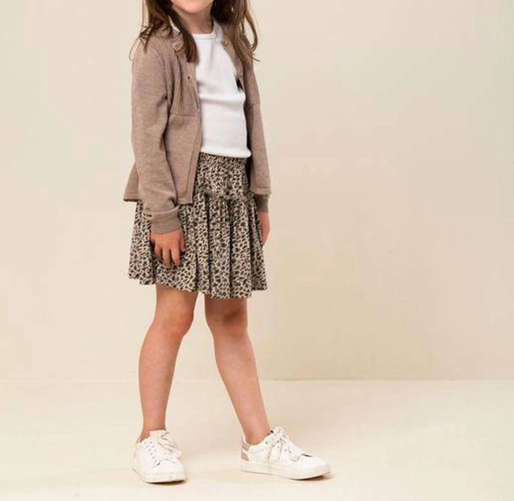 商品MarMar Copenhagen|Leopard Skirt In Donkey,价格¥527,第1张图片