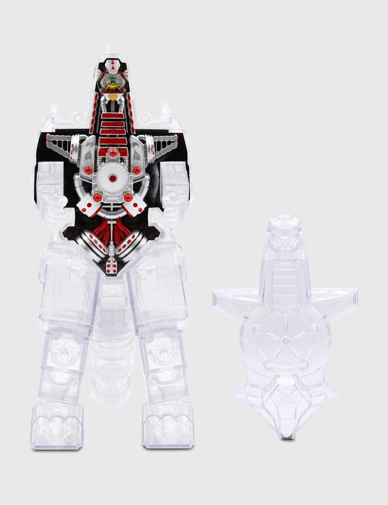商品Super 7|Mighty Morphin Power Rangers Super Cyborg - Dragonzord (Clear),价格¥547,第3张图片详细描述