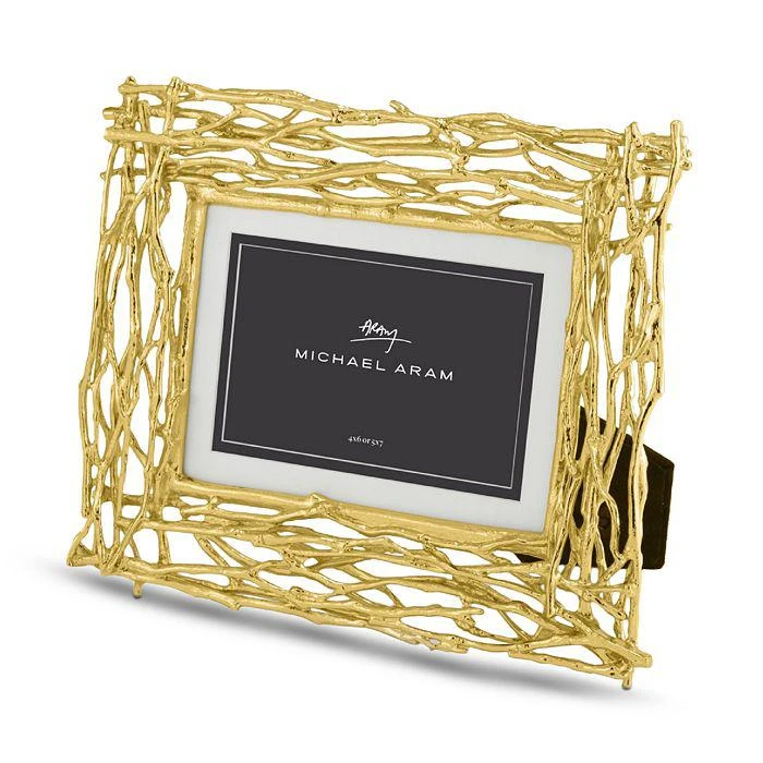 商品Michael Aram|Gold-Tone Twig Frame, 7" x 5",价格¥967,第3张图片详细描述