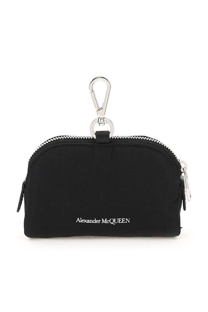 商品Alexander McQueen|McQUEEN GRAFFITI POLYFAILLE SMALL POUCH,价格¥1035,第5张图片详细描述