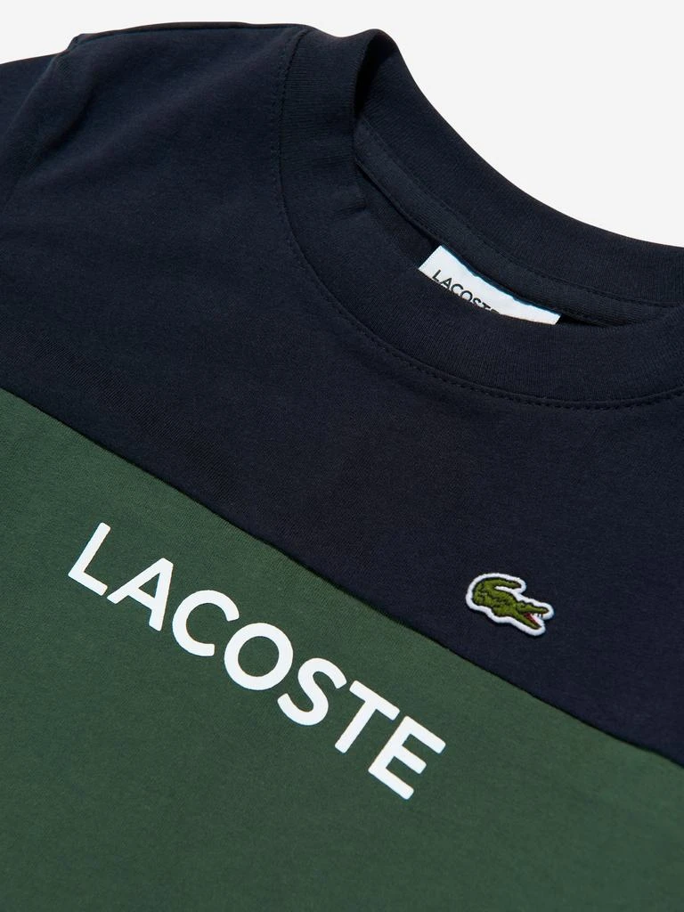 商品Lacoste|Kids Colourblock T-Shirt in Navy,价格¥243,第3张图片详细描述