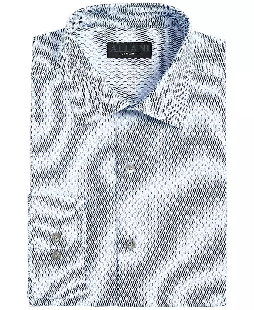 商品Alfani|Men's Regular Fit Stain Resistant Honeycomb Dress Shirt, Created for Macy's,价格¥149,第4张图片详细描述