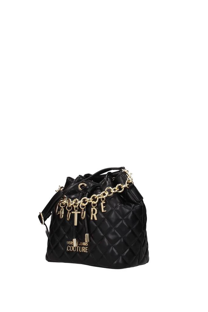 商品Versace|Handbags couture Polyurethane Black,价格¥1048,第2张图片详细描述
