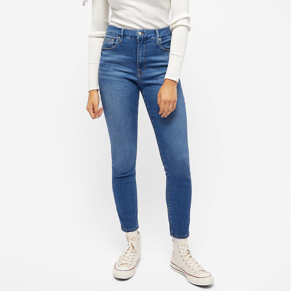 商品Good American|Good American Good Waist Skinny Jeans,价格¥581,第5张图片详细描述