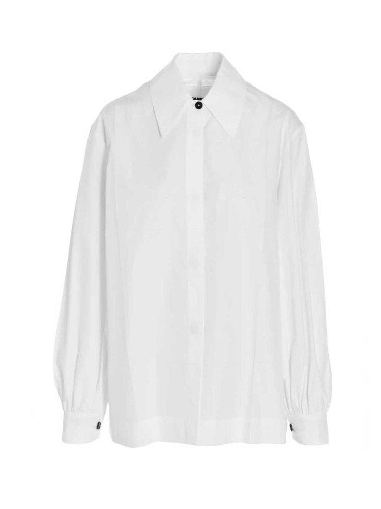 Jil Sander Buttoned Long-Sleeved Shirt商品第1张图片规格展示