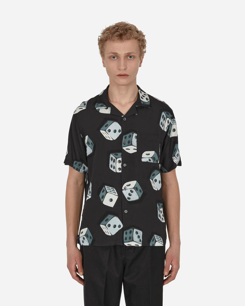 Dice Pattern Shirt Black商品第1张图片规格展示