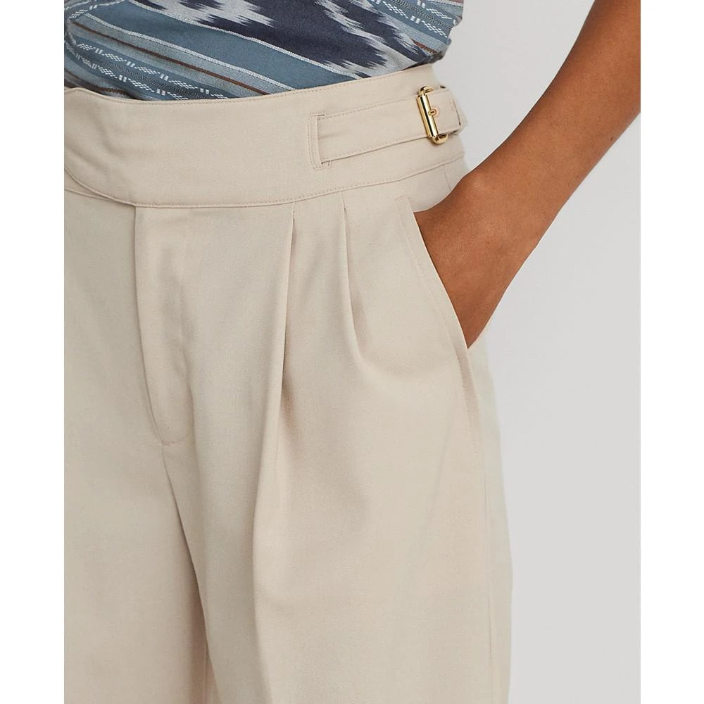 商品Ralph Lauren|Women's Pleated Straight-Leg Pants,价格¥1654,第3张图片详细描述
