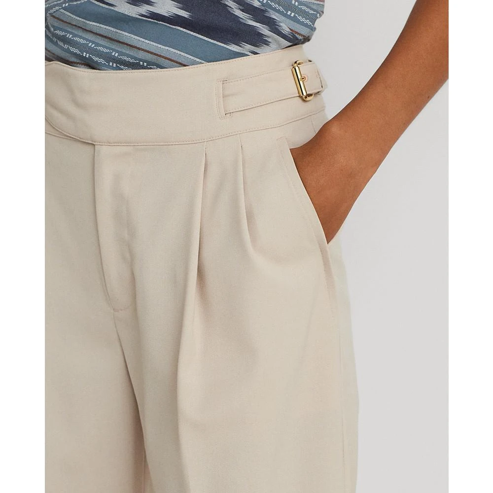 商品Ralph Lauren|Women's Pleated Straight-Leg Pants,价格¥1009,第3张图片详细描述