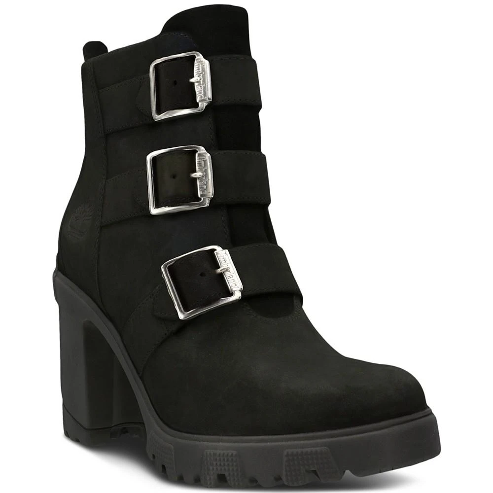 商品Timberland|Women's Lana Point Buckled Block-Heel Boots,价格¥431,第1张图片