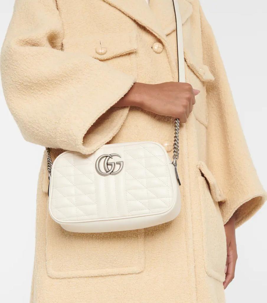 商品Gucci|GG Marmont Camera S号皮革单肩包,价格¥12681,第4张图片详细描述