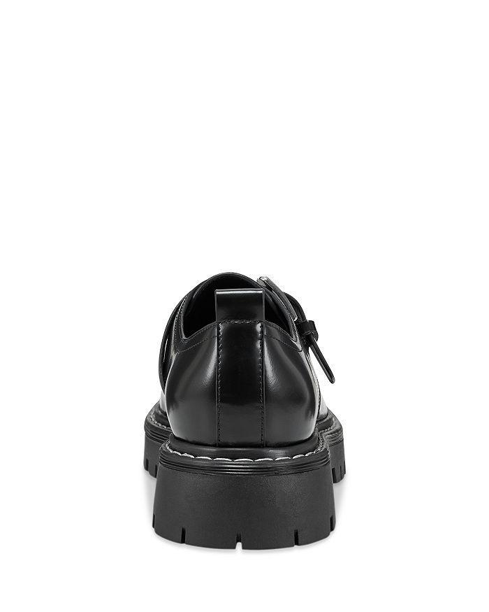 商品Marc Fisher|Women's Tarla Almond Toe Buckled Platform Loafers,价格¥1125,第4张图片详细描述