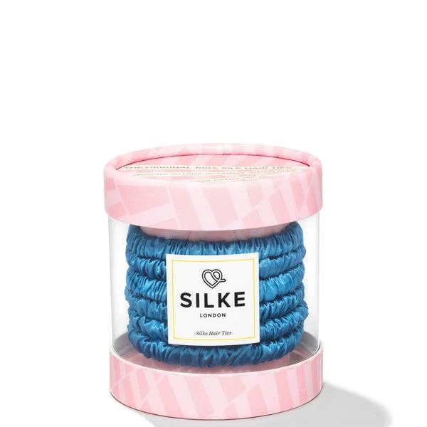 商品Lookfantastic|SILKE Hair Ties Bluebelle Powder - Blue,价格¥320,第1张图片