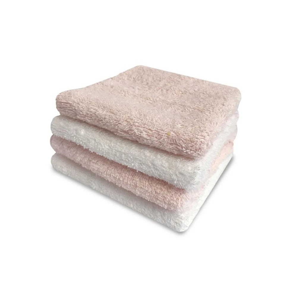 商品Happycare Textiles|Snoogie Boo Baby Premium Cotton Hooded Towel, Wash-mitt, Washcloth Set,价格¥402,第3张图片详细描述