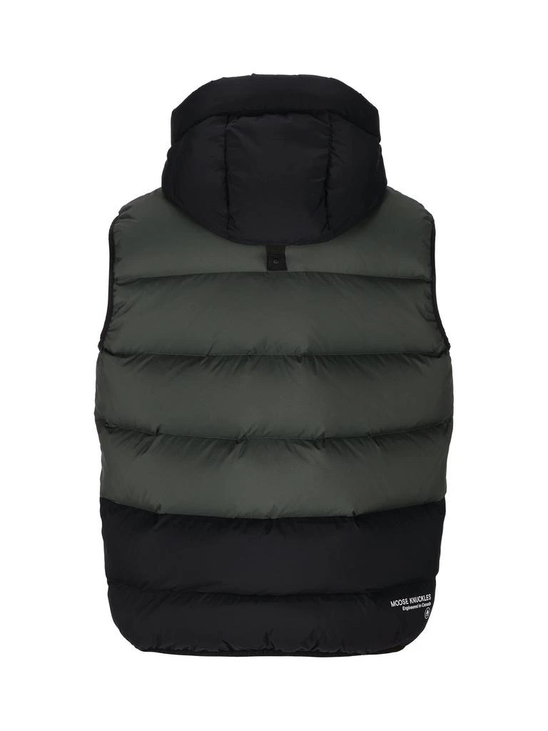 商品Moose Knuckles|Moose Knuckles Bushwick Logo Patch Padded Down Gilet,价格¥3089,第2张图片详细描述